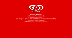 Desktop Screenshot of algida.biz